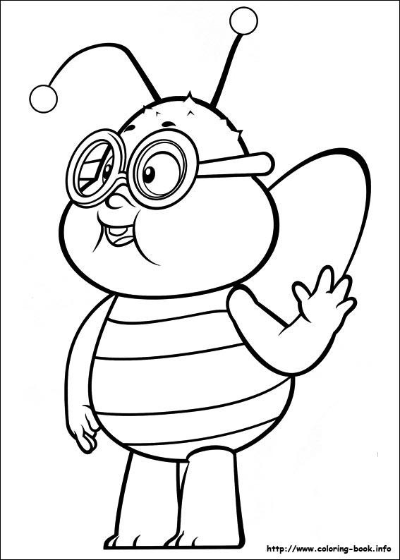 Maya the Bee coloring picture